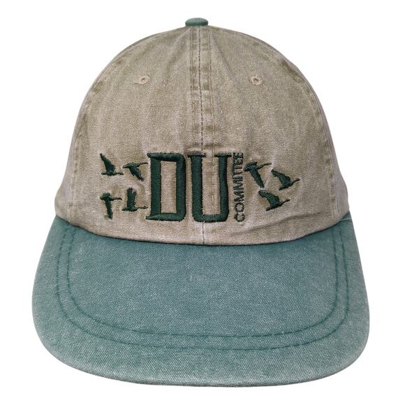 DU Committee Baseball Cap Multicolor One Size Adjustable 6 Panel Ducks Unlimited - Picture 1 of 9